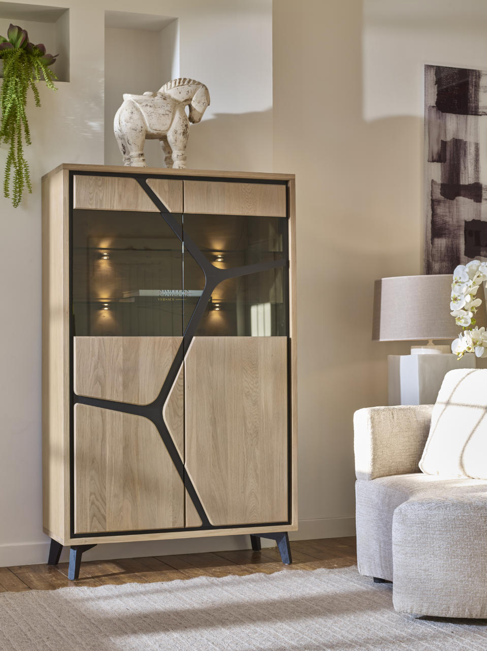 VITRINE 2 PORTES NEO